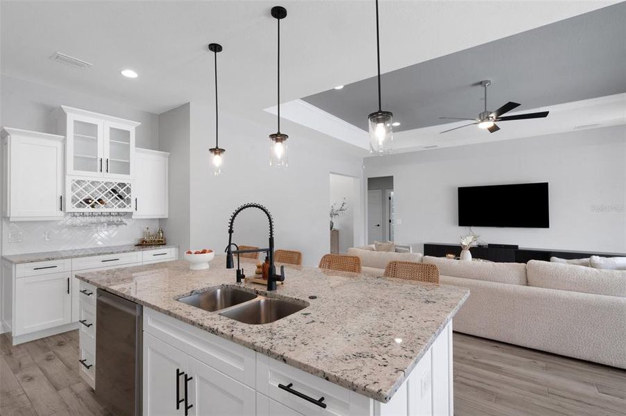 Furnished interior view inside a new home in , Lakeland (Image 14).