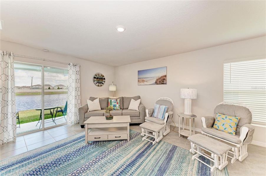 Furnished interior view inside a new home in Evergreen, Bradenton (Image 13).