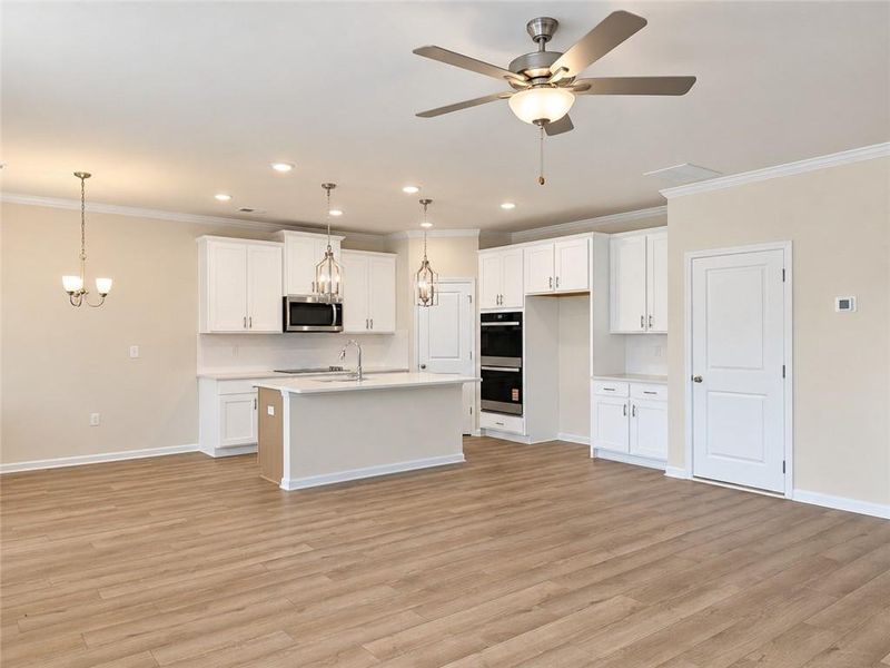 Spacious, unfurnished interior of a new home in Alcovy Village, Lawrenceville (Image 33). Spacious, unfurnished interior of a new home in Alcovy Village, Lawrenceville (Image 33).