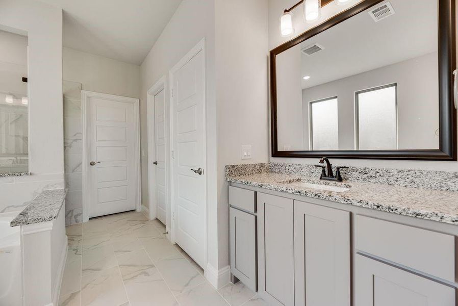 Furnished interior view inside a new home in , Pilot Point (Image 9).