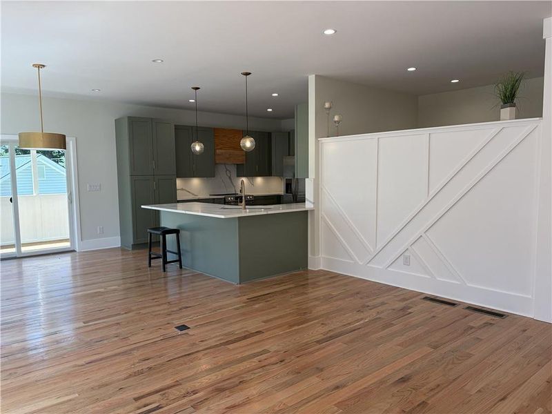 Furnished interior view inside a new home in , Cumming (Image 8).