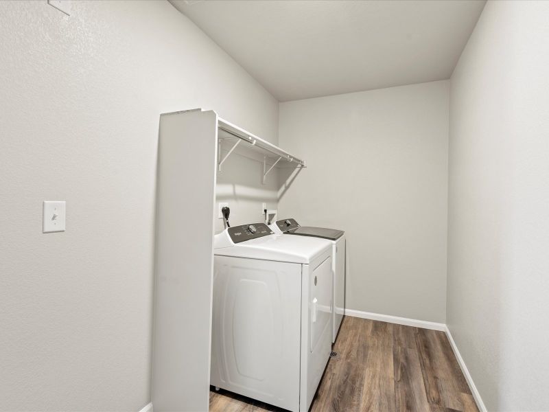 The Sylvan floorplan interior image taken at a Meritage Homes community in Peyton, CO.