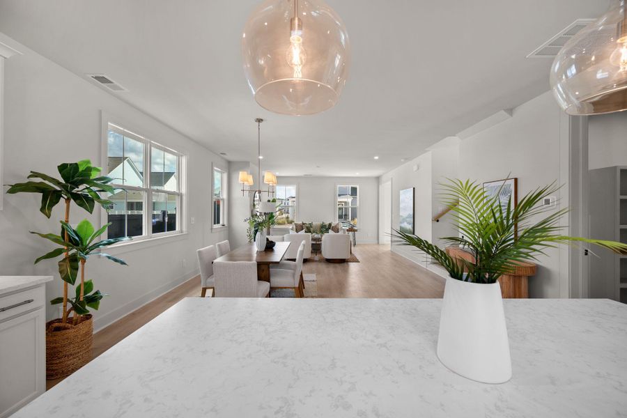 Furnished interior view inside a new home in , Summerville (Image 14).