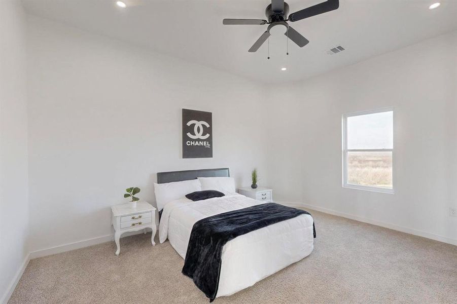 Furnished interior view inside a new home in , Abbott (Image 15). Furnished interior view inside a new home in , Abbott (Image 15).