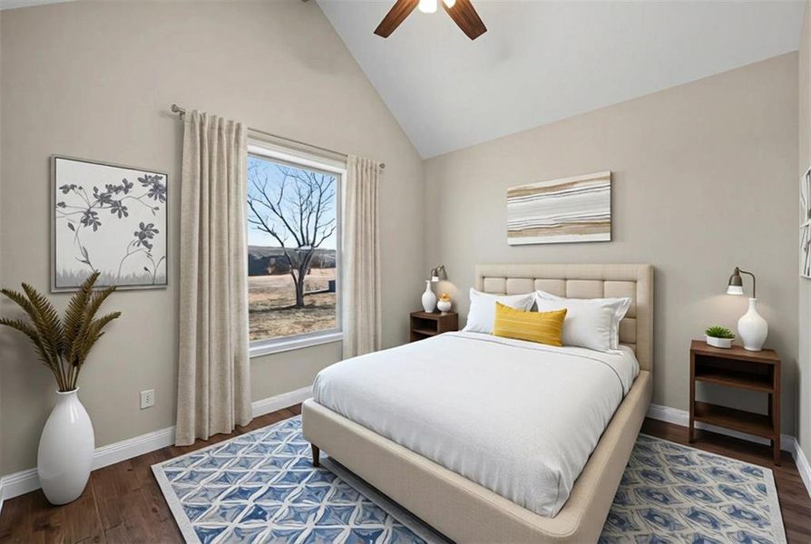 Furnished interior view inside a new home in , Corsicana (Image 9). Furnished interior view inside a new home in , Corsicana (Image 9).