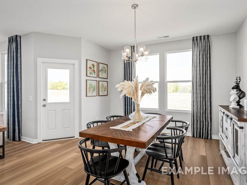 Representative furnished interior of a home built from the The Franklin C by Davidson Homes LLC in Calista Farms, White House (Image 16).