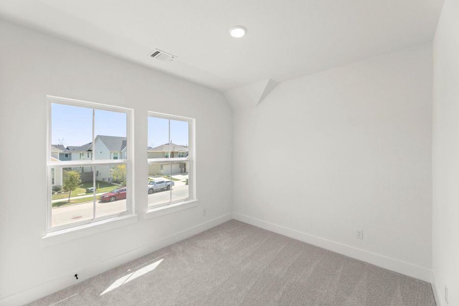 Spacious, unfurnished interior of a new home in Terrace Collection at Harvest, Argyle (Image 22).