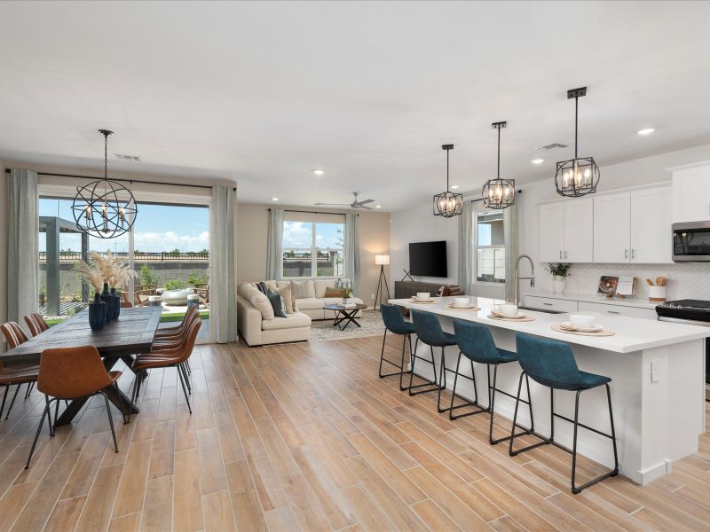 Furnished interior view inside a new home in Blossom Rock Reserve Series, Apache Junction (Image 16).