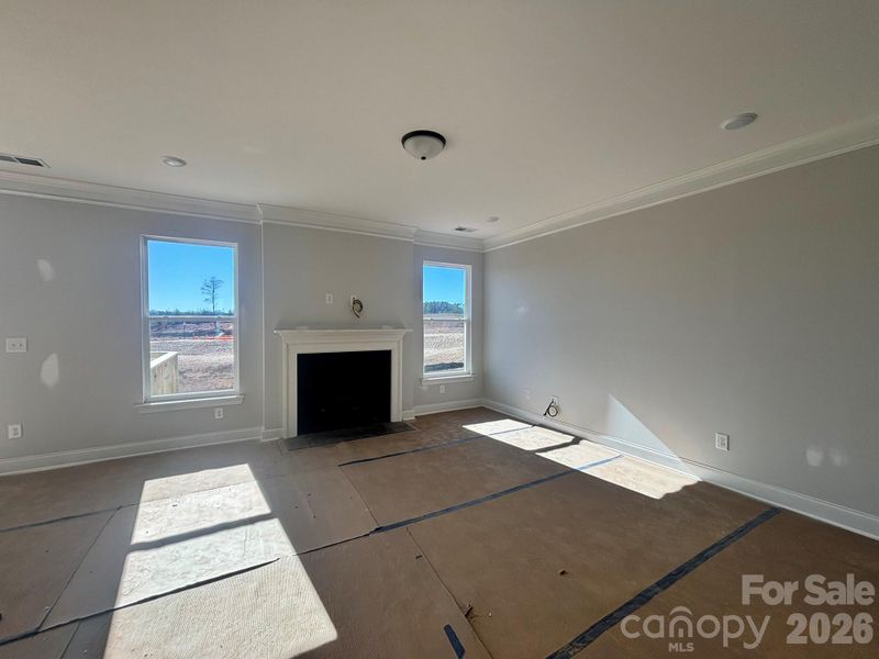 In-progress construction of a new home in The Meadows at Laurelbrook, Sherrills Ford, NC (Image 18).