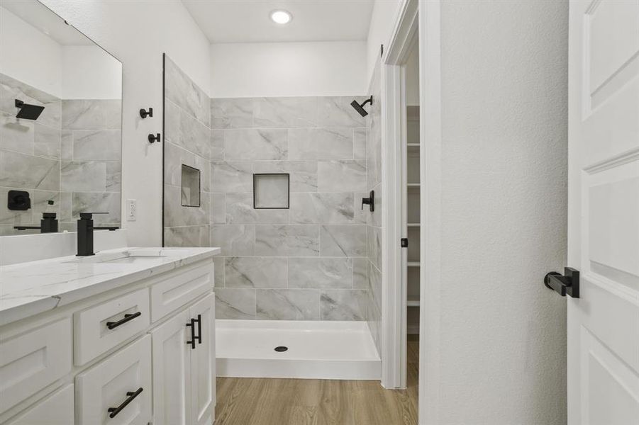 Furnished interior view inside a new home in , Gun Barrel City (Image 6). Furnished interior view inside a new home in , Gun Barrel City (Image 6).