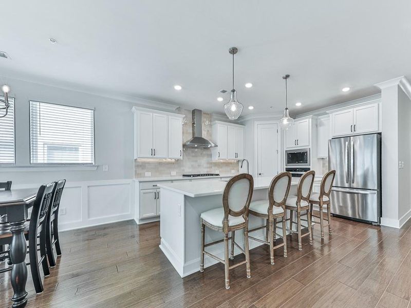 Furnished interior view inside a new home in Glenhaven at Ridgewalk, Woodstock (Image 11).
