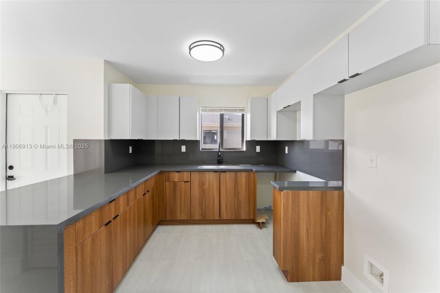 Furnished interior view inside a new home in , Miami (Image 15).