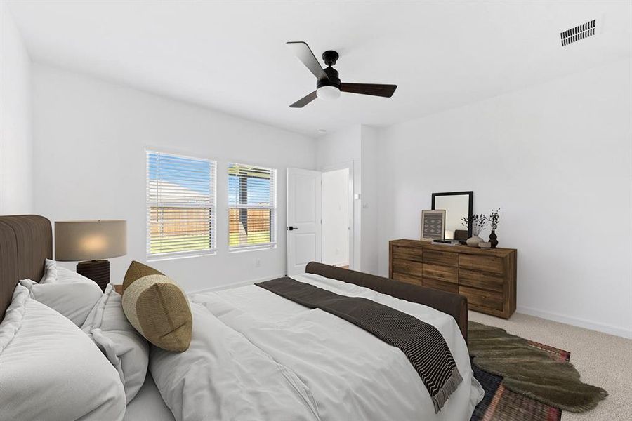 Furnished interior view inside a new home in Aspire at Noble Ridge, Howe (Image 10). Furnished interior view inside a new home in Aspire at Noble Ridge, Howe (Image 10).