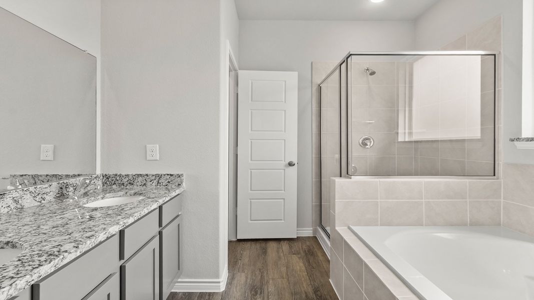 Primary bathroom Primary bathroom