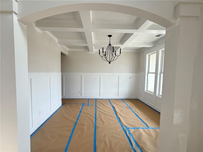 In-progress construction of a new home in , Hoschton, GA (Image 21).