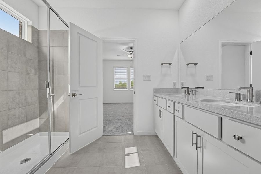 Furnished interior view inside a new home in Lisso, Pflugerville (Image 6).