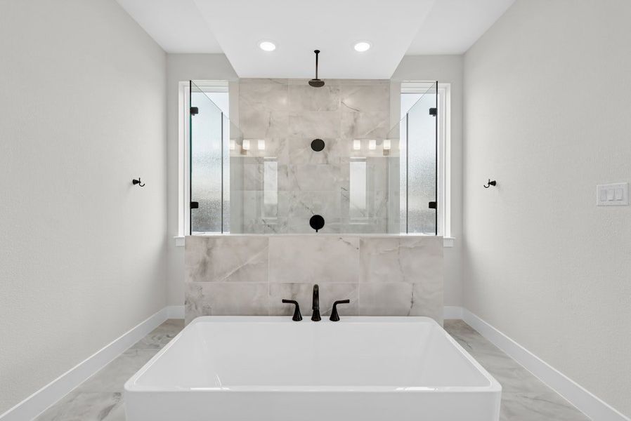 Furnished interior view inside a new home in Riverstone, Georgetown (Image 10).