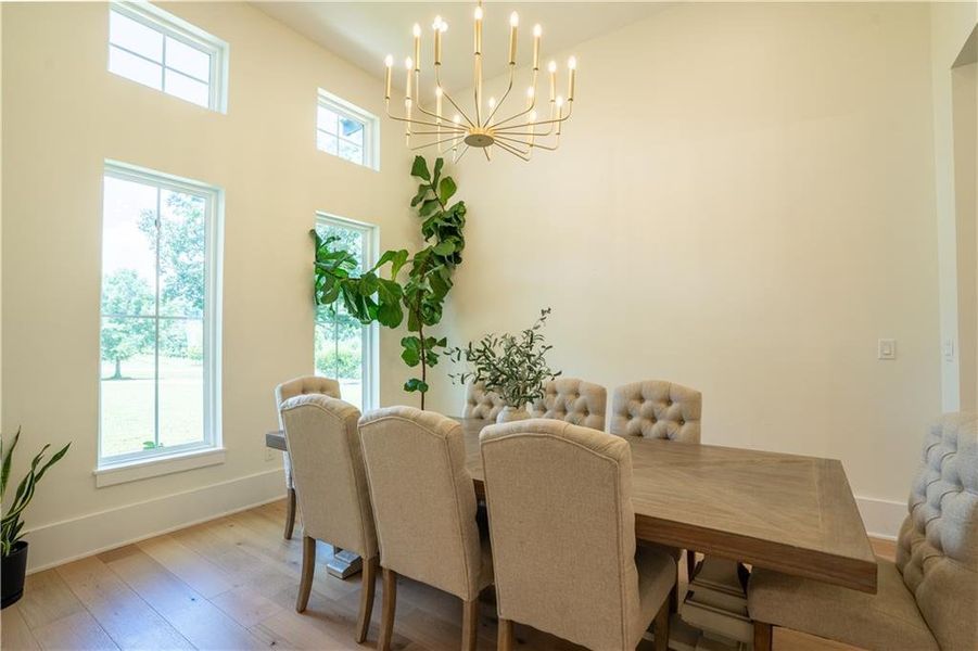 Furnished interior view inside a new home in , Maysville (Image 38).