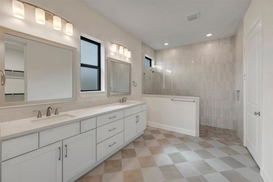 Furnished interior view inside a new home in The Highlands Encore - Harbor Collection, Porter (Image 7).