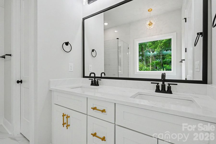 Furnished interior view inside a new home in , Monroe (Image 9).