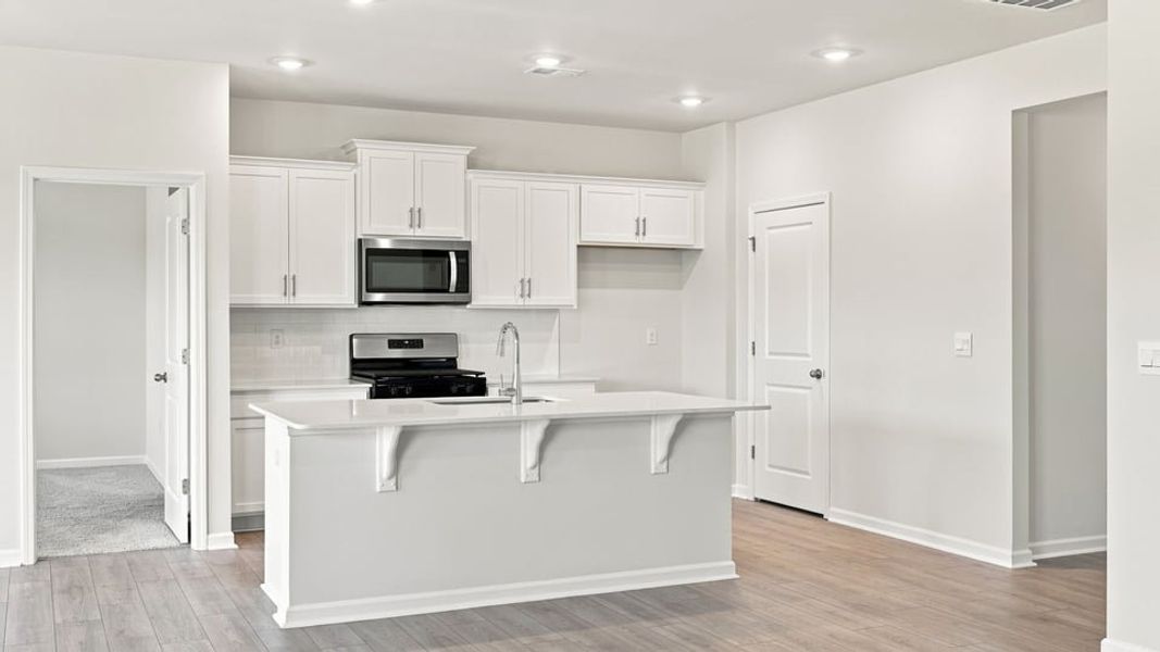 Furnished interior view inside a new home in Hunters Ridge, Woodruff (Image 7).