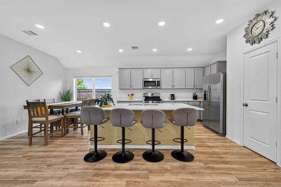 Furnished interior view inside a new home in Sunterra, Katy (Image 31). Furnished interior view inside a new home in Sunterra, Katy (Image 31).