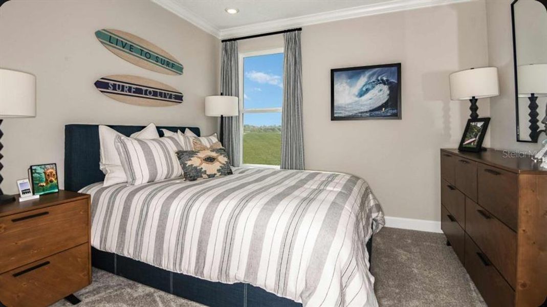 Furnished interior view inside a new home in Colbert Landings, Palm Coast (Image 11). Furnished interior view inside a new home in Colbert Landings, Palm Coast (Image 11).