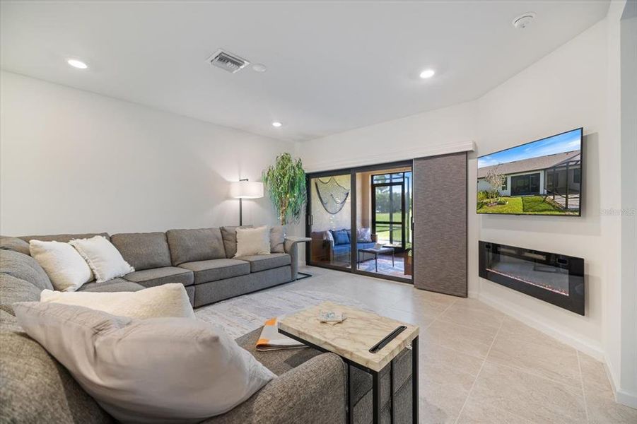 Furnished interior view inside a new home in , Sarasota (Image 18).