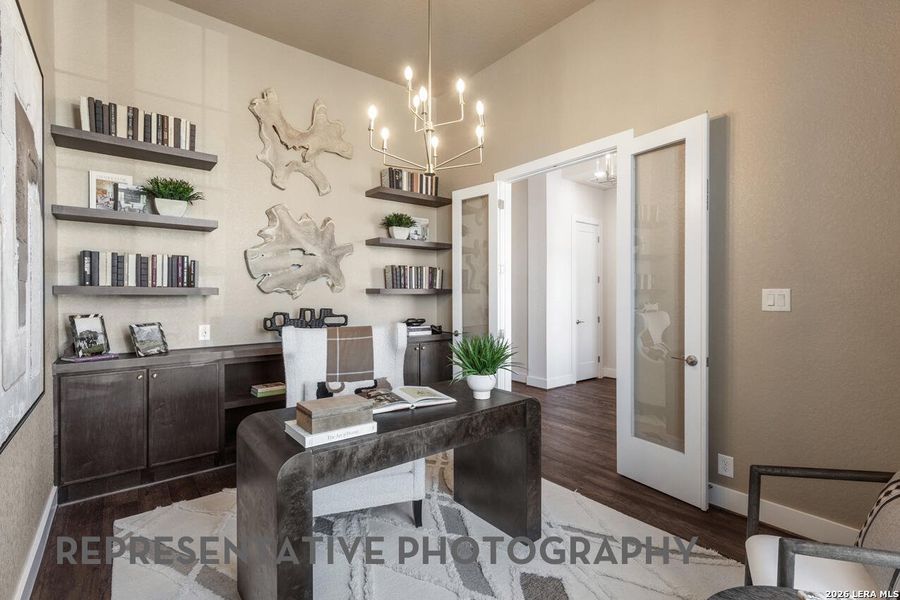 Furnished interior view inside a new home in Veramendi, New Braunfels (Image 9). Furnished interior view inside a new home in Veramendi, New Braunfels (Image 9).