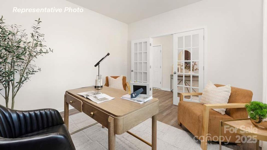 Furnished interior view inside a new home in Cramer Estates, Gastonia (Image 15).