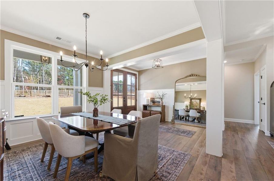 Furnished interior view inside a new home in , Ball Ground (Image 12).