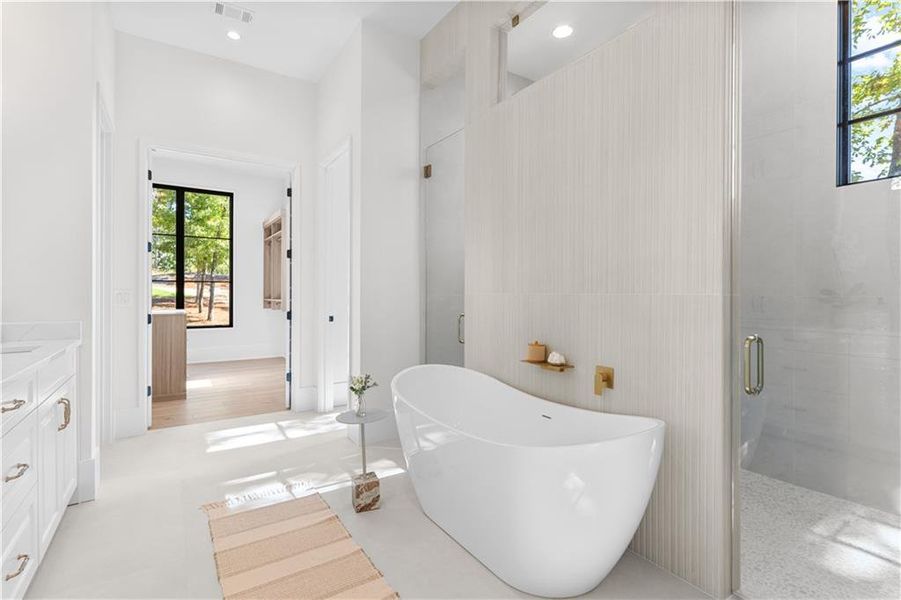 Furnished interior view inside a new home in , Greensboro (Image 10).