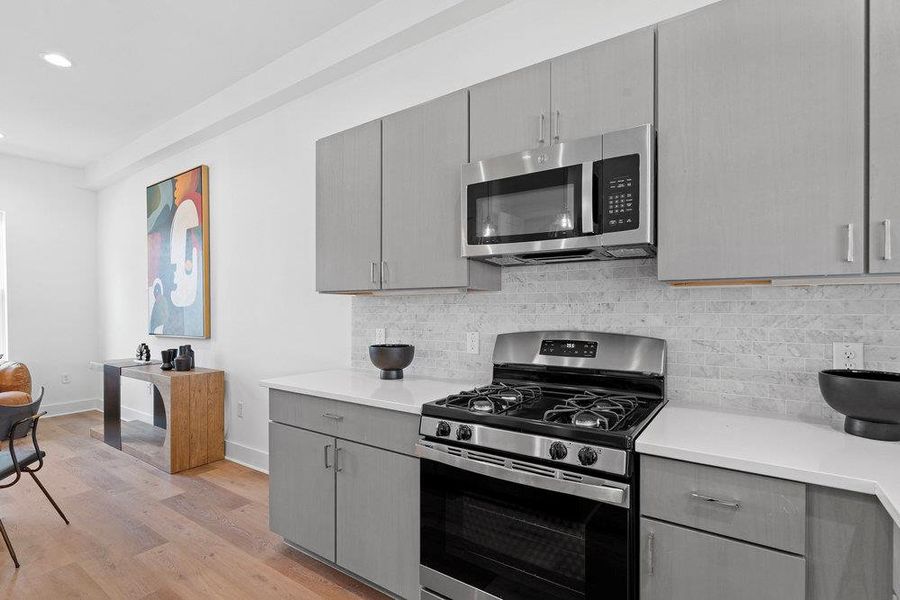 Furnished interior view inside a new home in , Austin (Image 13). Furnished interior view inside a new home in , Austin (Image 13).