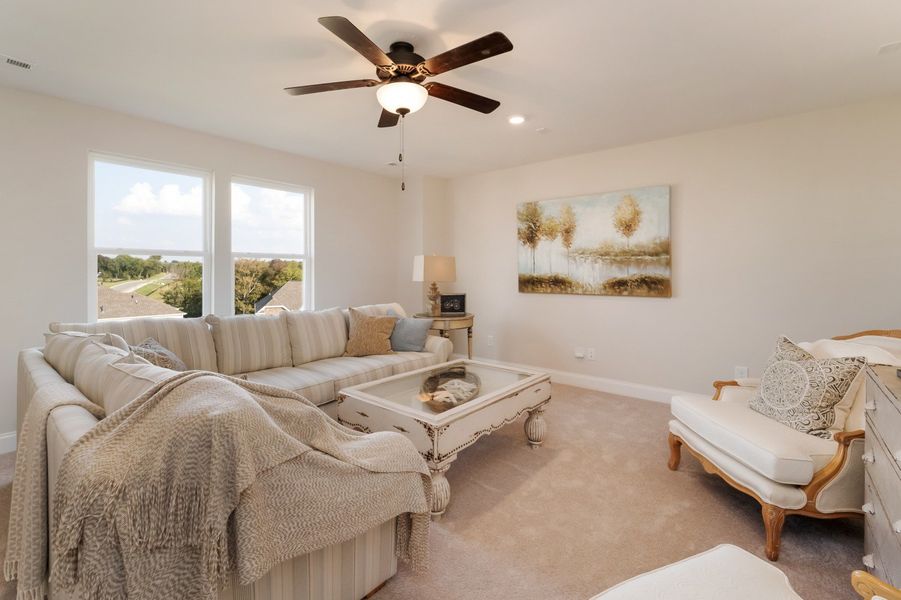 Representative furnished interior of a home built from the Harlow by Celebration Homes in Harvest Point, Spring Hill (Image 12).