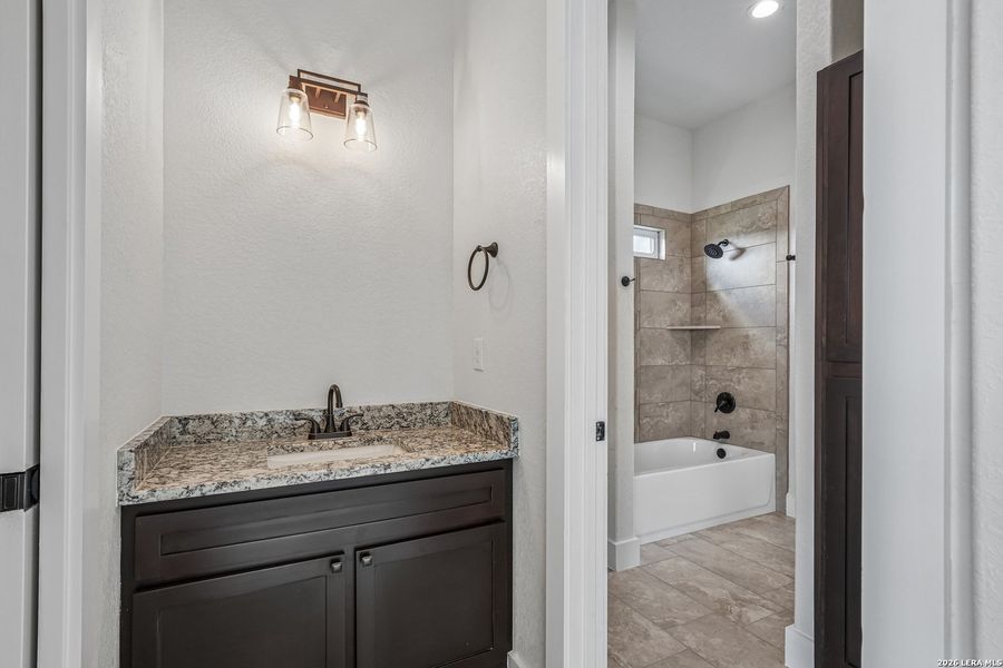 Furnished interior view inside a new home in , Floresville (Image 15). Furnished interior view inside a new home in , Floresville (Image 15).