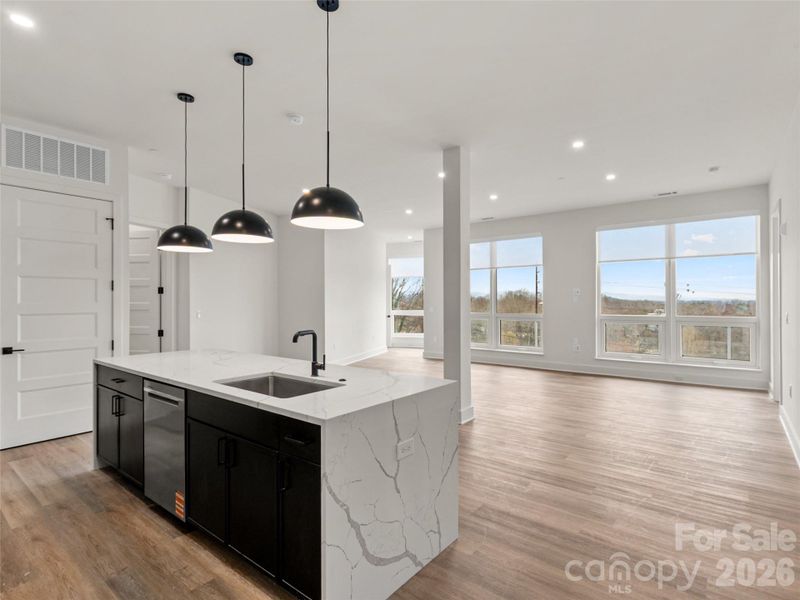 Furnished interior view inside a new home in , Asheville (Image 10).