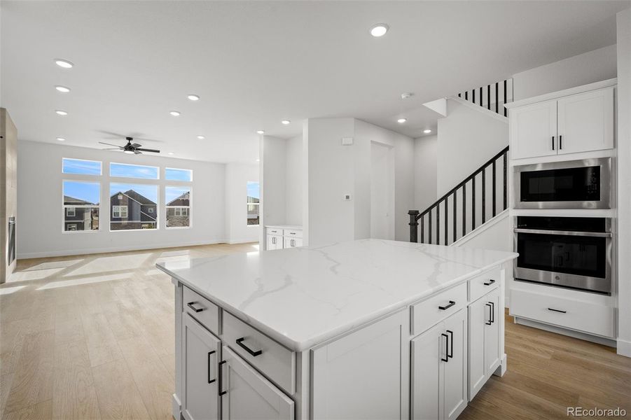 Furnished interior view inside a new home in Trailside at Cottonwood Creek, Colorado Springs (Image 15).