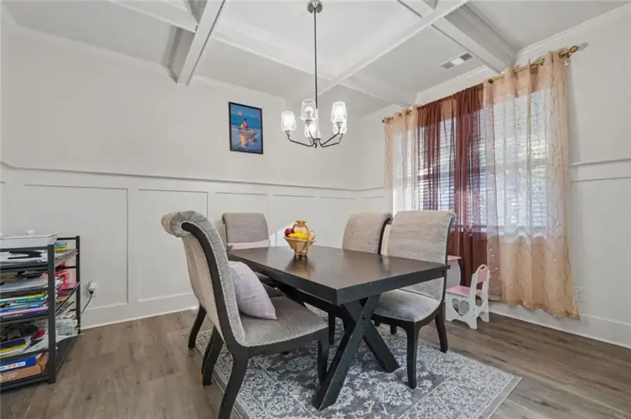 Furnished interior view inside a new home in Butner Estates, South Fulton (Image 7).
