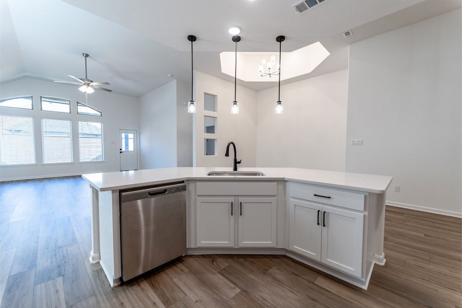 Furnished interior view inside a new home in La Terra, Celina (Image 5).