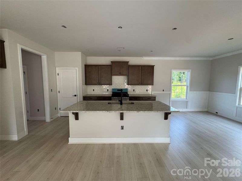 Furnished interior view inside a new home in Village at Parkside, Gastonia (Image 4).