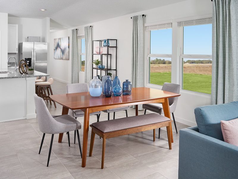 Furnished interior view inside a new home in Magnolia Bay - Premier Series, Nokomis (Image 14).