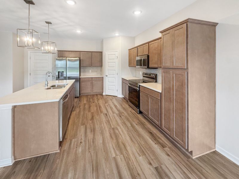 Furnished interior view inside a new home in The Village at Sassafras, Allenhurst (Image 6).