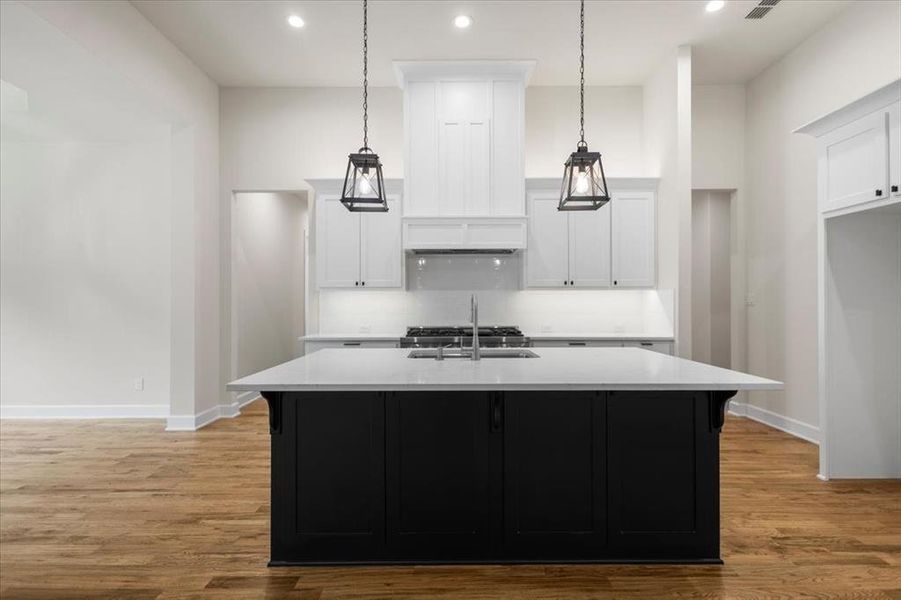 Furnished interior view inside a new home in , Mineola (Image 18).