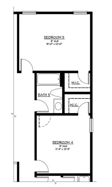Optional Bath 5 Upstairs