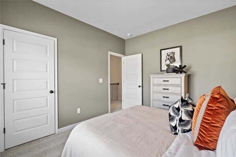 Furnished interior view inside a new home in The Stiles, Cartersville (Image 9). Furnished interior view inside a new home in The Stiles, Cartersville (Image 9).