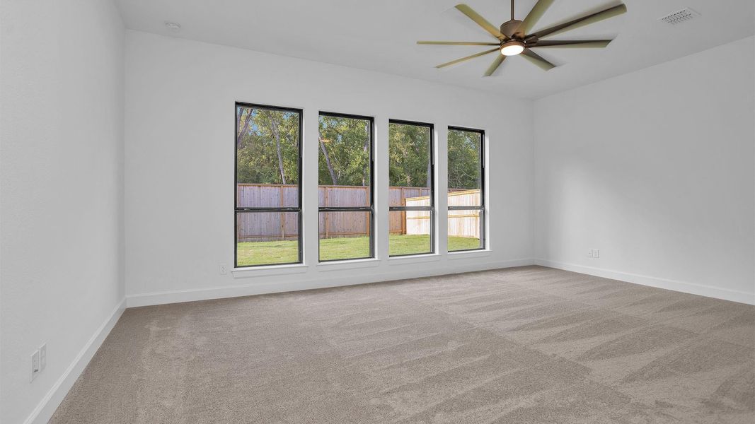 Spacious, unfurnished interior of a new home in Fulshear Lakes 80', Fulshear (Image 10).