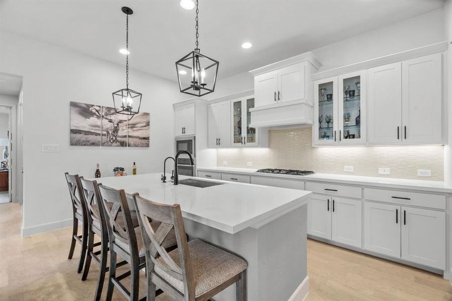 Furnished interior view inside a new home in , Fort Worth (Image 7).