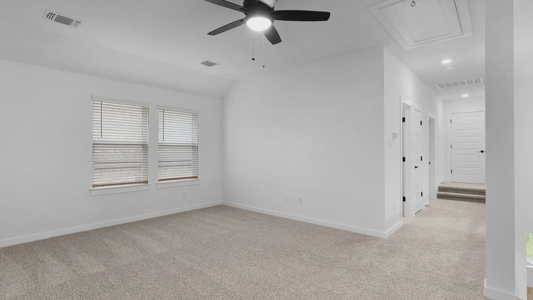 Spacious, unfurnished interior of a new home in The Grove at Blackhawk, Pflugerville (Image 20).