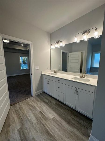 Furnished interior view inside a new home in Mirror Lake, Villa Rica (Image 7).