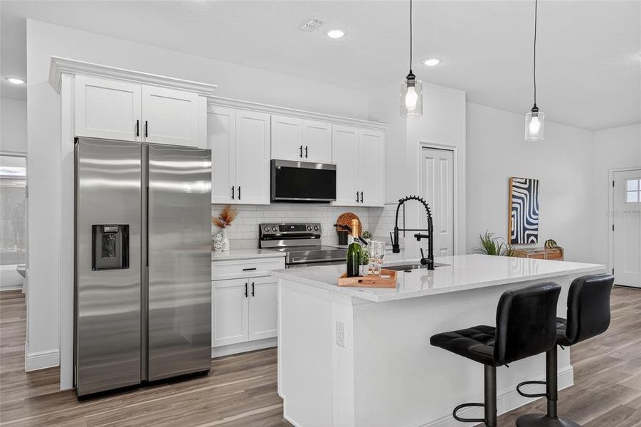 Furnished interior view inside a new home in , Citrus Springs (Image 5).